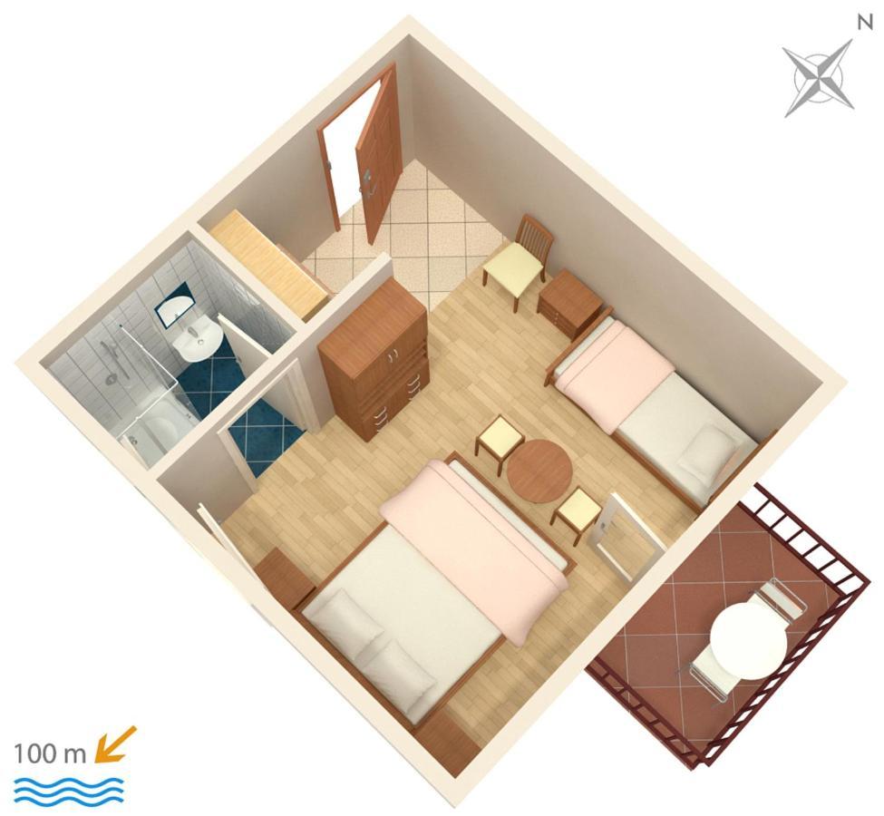 Apartments By The Sea Podaca, Makarska - 516 Bagian luar foto