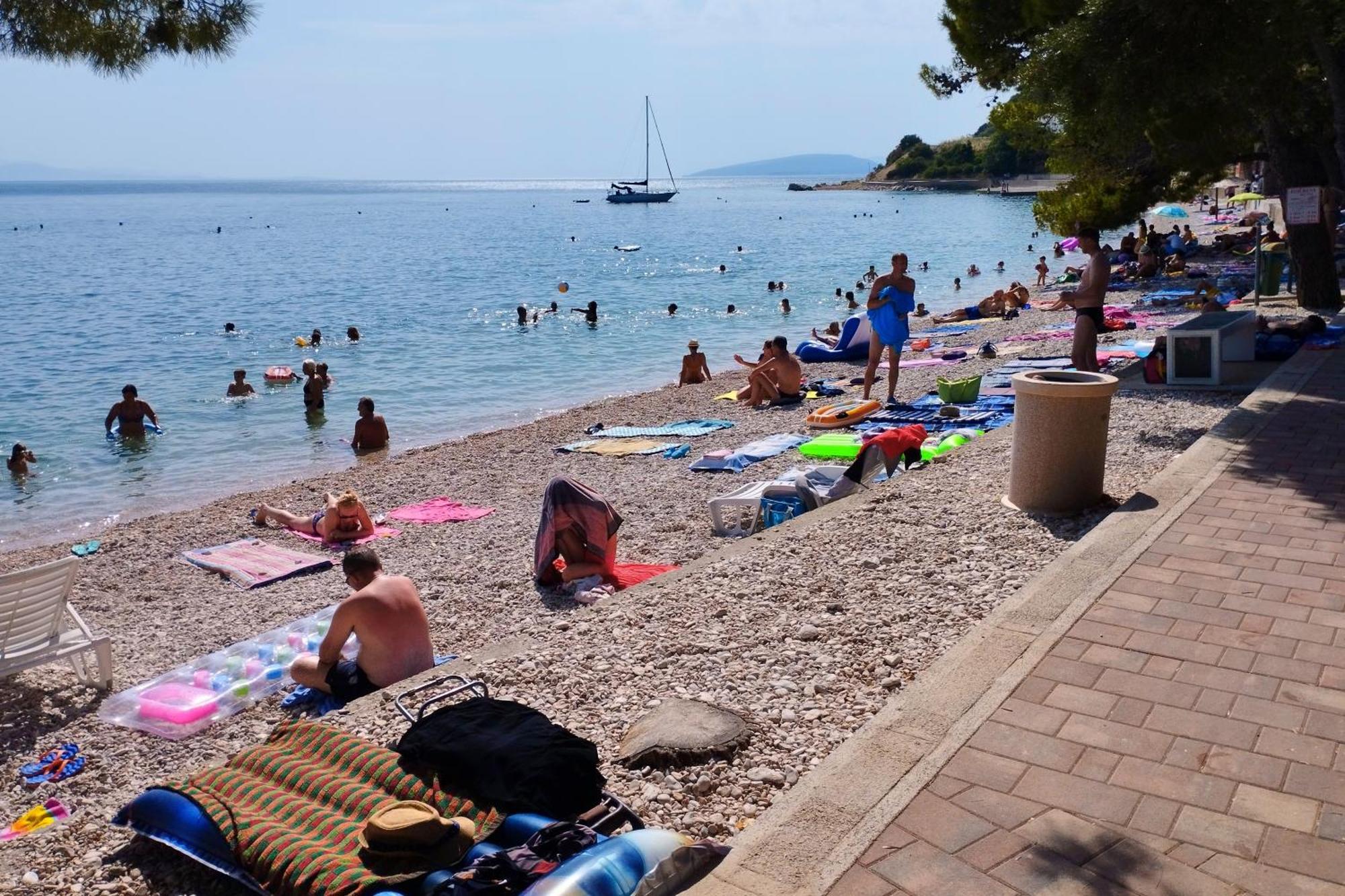 Apartments By The Sea Podaca, Makarska - 516 Bagian luar foto